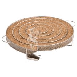 vidaXL Kaltrauchgenerator Rund 33,5 cm Edelstahl