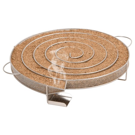 vidaXL Kaltrauchgenerator Rund 33,5 cm Edelstahl