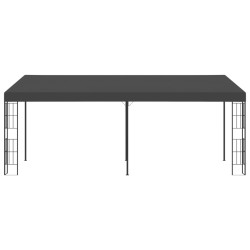 vidaXL Wand-Pavillon 3x6 m Anthrazit Stoff