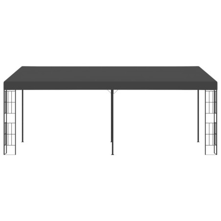 vidaXL Wand-Pavillon 3x6 m Anthrazit Stoff