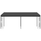 vidaXL Wand-Pavillon 3x6 m Anthrazit Stoff vidaXL Wand-Pavillon 3x6 m Anthrazit Stoff