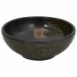 vidaXL Aufsatzwaschbecken Schwarz Rund Ø41x14 cm Keramik vidaXL Aufsatzwaschbecken Schwarz Rund Ø41x14 cm Keramik