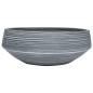vidaXL Aufsatzwaschbecken Grau Rund Ø41x14 cm Keramik vidaXL Aufsatzwaschbecken Grau Rund Ø41x14 cm Keramik