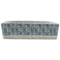 vidaXL Aufsatzwaschbecken Grau Blau Rechteckig 46x35,5x13cm Keramik vidaXL Aufsatzwaschbecken Grau Blau Rechteckig 46x35,5x13cm Keramik