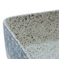 vidaXL Aufsatzwaschbecken Grau Blau Rechteckig 46x35,5x13cm Keramik vidaXL Aufsatzwaschbecken Grau Blau Rechteckig 46x35,5x13cm Keramik