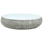 vidaXL Aufsatzwaschbecken Grau und Blau Oval 59x40x15 cm Keramik vidaXL Aufsatzwaschbecken Grau und Blau Oval 59x40x15 cm Keramik