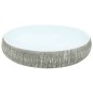 vidaXL Aufsatzwaschbecken Grau und Blau Oval 59x40x15 cm Keramik vidaXL Aufsatzwaschbecken Grau und Blau Oval 59x40x15 cm Keramik