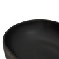 vidaXL Aufsatzwaschbecken Grau und Schwarz Oval 59x40x14 cm Keramik vidaXL Aufsatzwaschbecken Grau und Schwarz Oval 59x40x14 cm Keramik