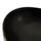 vidaXL Aufsatzwaschbecken Schwarz Blau Oval 56,5x36,5x13,5 cm Keramik vidaXL Aufsatzwaschbecken Schwarz Blau Oval 56,5x36,5x13,5 cm Keramik