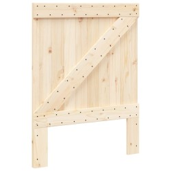 vidaXL Kopfteil 80x104 cm Massivholz Kiefer