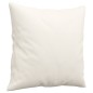 vidaXL Zierkissen 2 Stk. Creme 40x40 cm Kunstleder vidaXL Zierkissen 2 Stk. Creme 40x40 cm Kunstleder