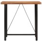 vidaXL Bartisch 110x55x107 cm Massivholz Akazie und Eisen vidaXL Bartisch 110x55x107 cm Massivholz Akazie und Eisen