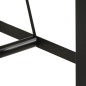 vidaXL Bartisch 110x55x107 cm Massivholz Akazie und Eisen vidaXL Bartisch 110x55x107 cm Massivholz Akazie und Eisen