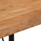 vidaXL Bartisch 110x55x107 cm Massivholz Akazie und Eisen vidaXL Bartisch 110x55x107 cm Massivholz Akazie und Eisen