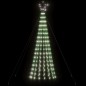 vidaXL Weihnachtsbaum Kegelform 275 LEDs Kaltweiß 180 cm vidaXL Weihnachtsbaum Kegelform 275 LEDs Kaltweiß 180 cm