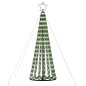 vidaXL Weihnachtsbaum Kegelform 275 LEDs Kaltweiß 180 cm vidaXL Weihnachtsbaum Kegelform 275 LEDs Kaltweiß 180 cm