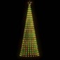 vidaXL Weihnachtsbaum Kegelform 688 LEDs Mehrfarbig 300 cm vidaXL Weihnachtsbaum Kegelform 688 LEDs Mehrfarbig 300 cm