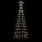 vidaXL LED-Weihnachtsbaum mit Erdspießen 220 LEDs Kaltweiß 180 cm vidaXL LED-Weihnachtsbaum mit Erdspießen 220 LEDs Kaltweiß 180 cm