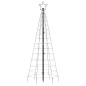vidaXL LED-Weihnachtsbaum mit Erdspießen 220 LEDs Kaltweiß 180 cm vidaXL LED-Weihnachtsbaum mit Erdspießen 220 LEDs Kaltweiß 180 cm