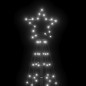 vidaXL LED-Weihnachtsbaum mit Erdspießen 220 LEDs Kaltweiß 180 cm vidaXL LED-Weihnachtsbaum mit Erdspießen 220 LEDs Kaltweiß 180 cm