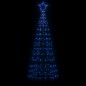 vidaXL LED-Weihnachtsbaum mit Erdspießen 220 LEDs Blau 180 cm vidaXL LED-Weihnachtsbaum mit Erdspießen 220 LEDs Blau 180 cm