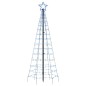 vidaXL LED-Weihnachtsbaum mit Erdspießen 220 LEDs Blau 180 cm vidaXL LED-Weihnachtsbaum mit Erdspießen 220 LEDs Blau 180 cm