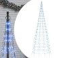 vidaXL LED-Weihnachtsbaum für Fahnenmast 550 LEDs Blau 300 cm vidaXL LED-Weihnachtsbaum für Fahnenmast 550 LEDs Blau 300 cm