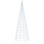 vidaXL LED-Weihnachtsbaum für Fahnenmast 550 LEDs Blau 300 cm vidaXL LED-Weihnachtsbaum für Fahnenmast 550 LEDs Blau 300 cm