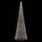 vidaXL LED-Weihnachtsbaum für Fahnenmast 1534 LEDs Kaltweiß 500 cm vidaXL LED-Weihnachtsbaum für Fahnenmast 1534 LEDs Kaltweiß 500 cm