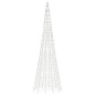 vidaXL LED-Weihnachtsbaum für Fahnenmast 1534 LEDs Kaltweiß 500 cm vidaXL LED-Weihnachtsbaum für Fahnenmast 1534 LEDs Kaltweiß 500 cm