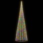 vidaXL LED-Weihnachtsbaum für Fahnenmast 3000 LEDs Mehrfarbig 800 cm vidaXL LED-Weihnachtsbaum für Fahnenmast 3000 LEDs Mehrfarbig 800 cm
