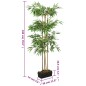 vidaXL Bambusbaum Künstlich 1216 Blätter 180 cm Grün vidaXL Bambusbaum Künstlich 1216 Blätter 180 cm Grün