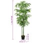 vidaXL Bambusbaum Künstlich 864 Blätter 180 cm Grün vidaXL Bambusbaum Künstlich 864 Blätter 180 cm Grün
