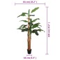 vidaXL Bananenbaum Künstlich 9 Blätter 120 cm Grün vidaXL Bananenbaum Künstlich 9 Blätter 120 cm Grün