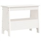 vidaXL Flurbank Weiß 60x28x45 cm Massivholz Kiefer vidaXL Flurbank Weiß 60x28x45 cm Massivholz Kiefer