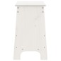 vidaXL Flurbank Weiß 60x28x45 cm Massivholz Kiefer vidaXL Flurbank Weiß 60x28x45 cm Massivholz Kiefer