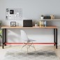 vidaXL Werkbank 220x55x81,5 cm Massivholz Buche und Metall vidaXL Werkbank 220x55x81,5 cm Massivholz Buche und Metall