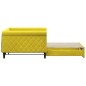 vidaXL Tagesbett Ausziehbar Gelb 100x200 cm Samt vidaXL Tagesbett Ausziehbar Gelb 100x200 cm Samt