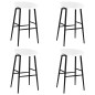 vidaXL 5-tlg. Bar-Set Schwarz und Weiß vidaXL 5-tlg. Bar-Set Schwarz und Weiß