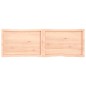 vidaXL Tischplatte 160x50x6 cm Massivholz Eiche Unbehandelt Baumkante vidaXL Tischplatte 160x50x6 cm Massivholz Eiche Unbehandelt Baumkante