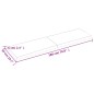 vidaXL Tischplatte 180x50x6 cm Massivholz Eiche Unbehandelt Baumkante vidaXL Tischplatte 180x50x6 cm Massivholz Eiche Unbehandelt Baumkante
