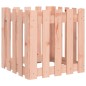 vidaXL Pflanzkübel Lattenzaun-Design 50x50x50 cm Massivholz Douglasie