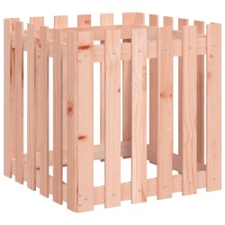 vidaXL Pflanzkübel Lattenzaun-Design 60x60x60 cm Massivholz Douglasie