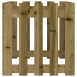 vidaXL Hochbeet Lattenzaun-Design 100x50x50 cm Kiefernholz Imprägniert vidaXL Hochbeet Lattenzaun-Design 100x50x50 cm Kiefernholz Imprägniert