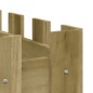 vidaXL Hochbeet Lattenzaun-Design 100x50x50 cm Kiefernholz Imprägniert vidaXL Hochbeet Lattenzaun-Design 100x50x50 cm Kiefernholz Imprägniert