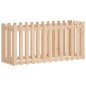 vidaXL Hochbeet Lattenzaun-Design 150x50x70 cm Massivholz Kiefer vidaXL Hochbeet Lattenzaun-Design 150x50x70 cm Massivholz Kiefer