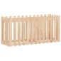 vidaXL Hochbeet Lattenzaun-Design 150x50x70 cm Massivholz Kiefer vidaXL Hochbeet Lattenzaun-Design 150x50x70 cm Massivholz Kiefer