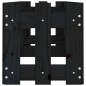 vidaXL Hochbeet Latten-Design Schwarz 200x30x30 cm Massivholz Kiefer vidaXL Hochbeet Latten-Design Schwarz 200x30x30 cm Massivholz Kiefer