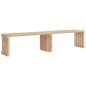 vidaXL Gartenbank Ausziehbar 212,5x40,5x45 cm Massivholz Kiefer vidaXL Gartenbank Ausziehbar 212,5x40,5x45 cm Massivholz Kiefer