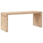 vidaXL Gartenbank Ausziehbar 212,5x40,5x45 cm Massivholz Kiefer vidaXL Gartenbank Ausziehbar 212,5x40,5x45 cm Massivholz Kiefer